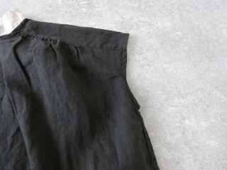 prit(プリット) フレンチリネンキャンバスクレリックスリーブレスプルオーバーの商品画像26