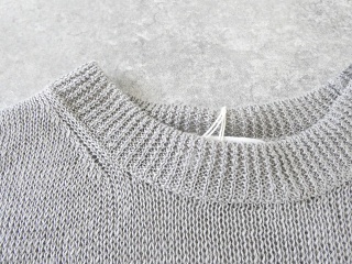 prit(プリット) リネン7G天竺編みクルーネックベストの商品画像58