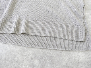 prit(プリット) リネン7G天竺編みクルーネックベストの商品画像60