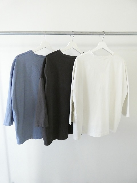 prit(プリット) サイロプレミアム×ブロード切替7分袖ビッグプルオーバーの商品画像10