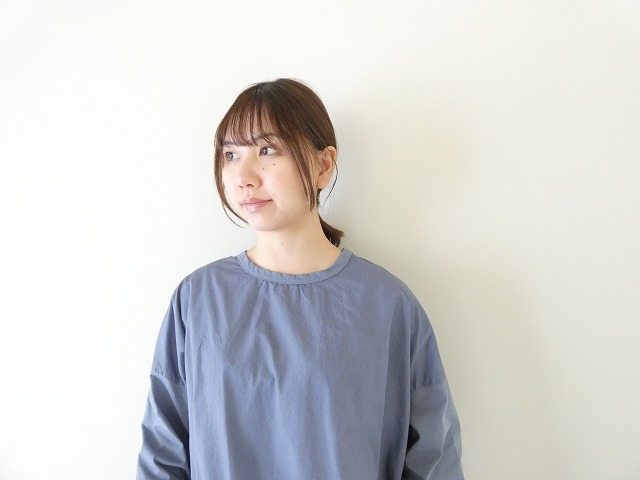 prit(プリット) サイロプレミアム×ブロード切替7分袖ビッグプルオーバーの商品画像2