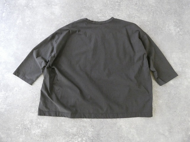 prit(プリット) サイロプレミアム×ブロード切替7分袖ビッグプルオーバーの商品画像43