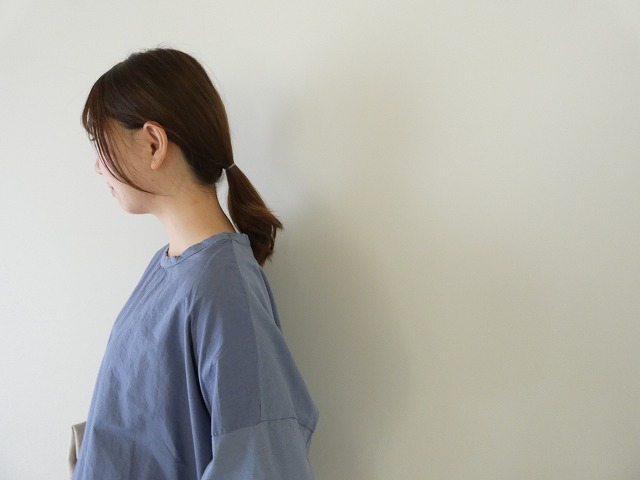 prit(プリット) サイロプレミアム×ブロード切替7分袖ビッグプルオーバーの商品画像7