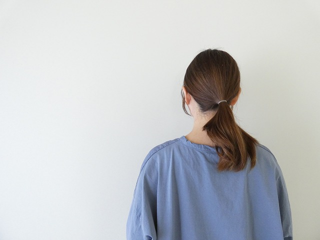 prit(プリット) サイロプレミアム×ブロード切替7分袖ビッグプルオーバーの商品画像9