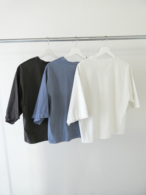 prit(プリット) サイロプレミアム×ブロード切替5分袖ビッグスリーブTの商品画像10