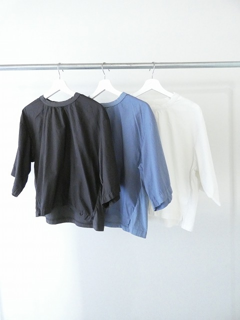 prit(プリット) サイロプレミアム×ブロード切替5分袖ビッグスリーブTの商品画像3