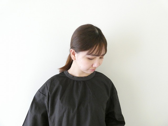 prit(プリット) サイロプレミアム×ブロード切替5分袖ビッグスリーブTの商品画像4