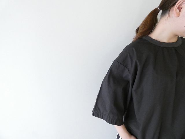 prit(プリット) サイロプレミアム×ブロード切替5分袖ビッグスリーブTの商品画像6