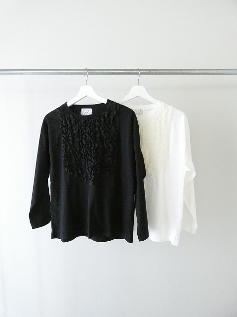 sabbatum(サバタム) 天竺バイファブリックカットオフプルオーバーの商品画像11