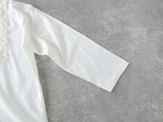 sabbatum(サバタム) 天竺バイファブリックカットオフプルオーバーの商品画像34