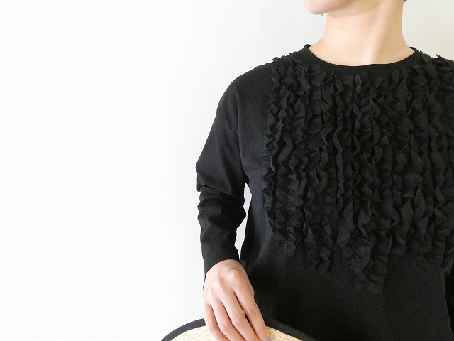 sabbatum(サバタム) 天竺バイファブリックカットオフプルオーバーの商品画像4