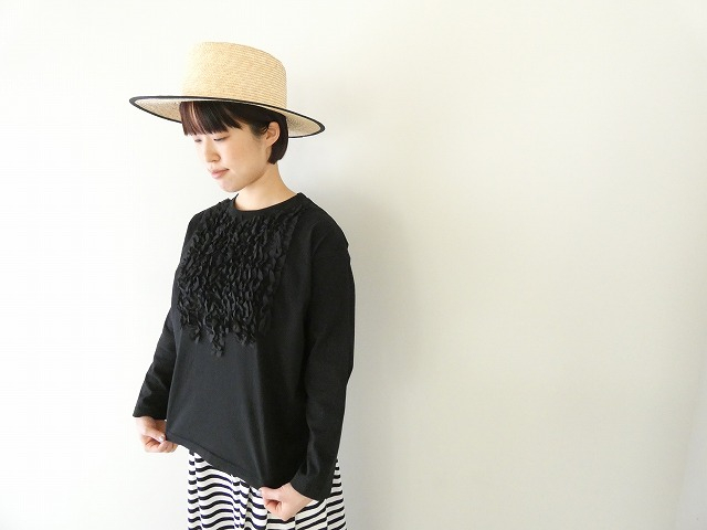 sabbatum(サバタム) 天竺バイファブリックカットオフプルオーバーの商品画像8