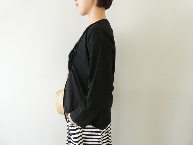 sabbatum(サバタム) 天竺バイファブリックカットオフプルオーバーの商品画像9