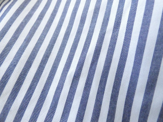 SSC 先染めタイプライターストライプ衿リボン通し長袖ブラウスの商品画像30