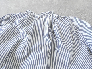 SSC 先染めタイプライターストライプ衿リボン通し長袖ブラウスの商品画像31