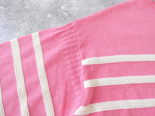 tumugu(ツムグ) ランダムリブニットボーダープルオーバーの商品画像23