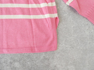 tumugu(ツムグ) ランダムリブニットボーダープルオーバーの商品画像30