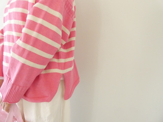 tumugu(ツムグ) ランダムリブニットボーダープルオーバーの商品画像34