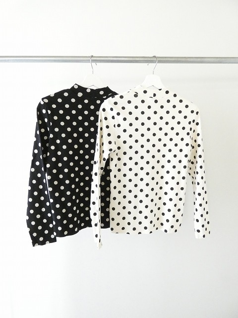 CHILD WOMAN(チャイルドウーマン) フライスドットプリントハイネック長袖の商品画像11