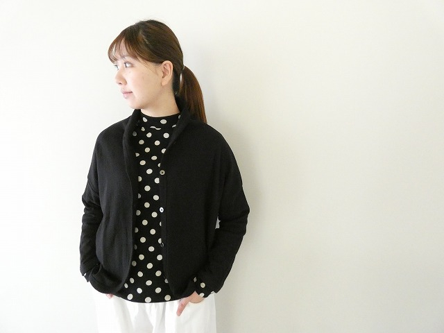 CHILD WOMAN(チャイルドウーマン) フライスドットプリントハイネック長袖の商品画像4