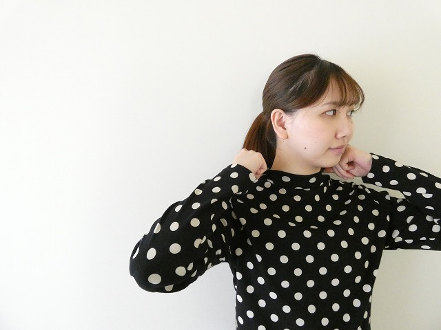 CHILD WOMAN(チャイルドウーマン) フライスドットプリントハイネック長袖の商品画像5