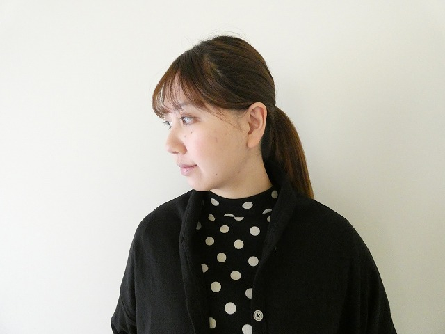 CHILD WOMAN(チャイルドウーマン) フライスドットプリントハイネック長袖の商品画像7