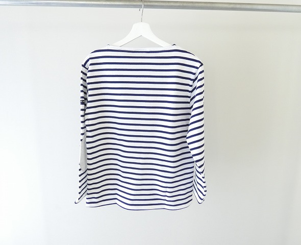 SAINT JAMES(セントジェームス) ひじパッチボーダーカットソー ウェッソン NEIGE/MARINE/GRIS CLAIR　13JC OUES.COUD.Uの商品画像10