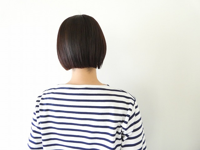 SAINT JAMES(セントジェームス) ひじパッチボーダーカットソー ウェッソン NEIGE/MARINE/GRIS CLAIR　13JC OUES.COUD.Uの商品画像7