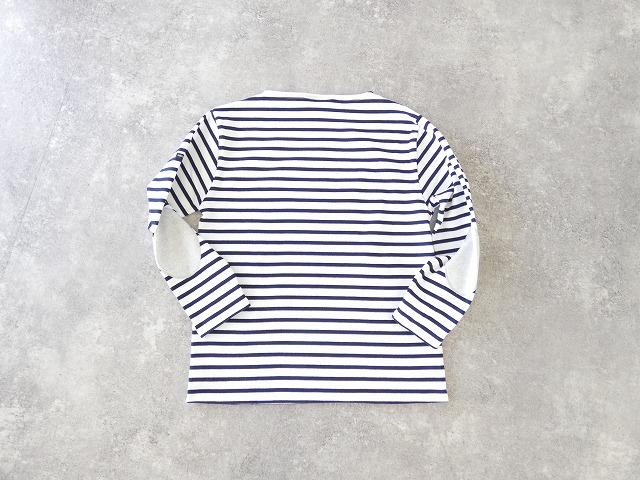 SAINT JAMES(セントジェームス) ひじパッチボーダーカットソー ウェッソン NEIGE/MARINE/GRIS CLAIR　13JC OUES.COUD.Uの商品画像8