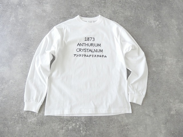 yuni(ユニ イズ ライク ア フラワー トゥー ミー) ANTHURIUMエンブロイダリーロングスリーブTの商品画像10