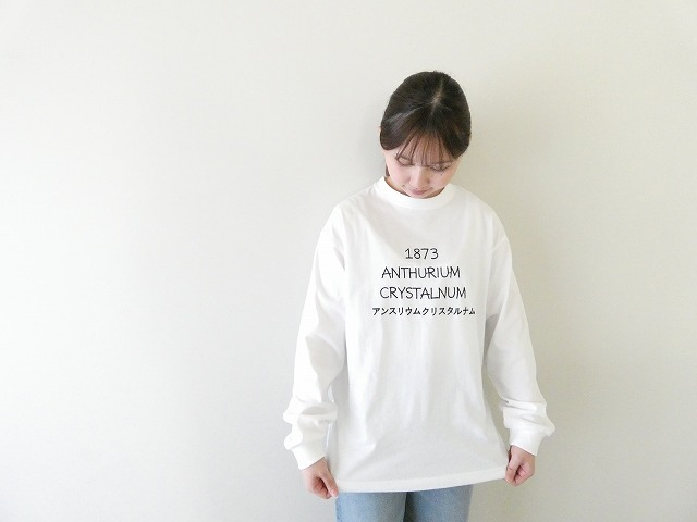 yuni(ユニ イズ ライク ア フラワー トゥー ミー) ANTHURIUMエンブロイダリーロングスリーブTの商品画像6