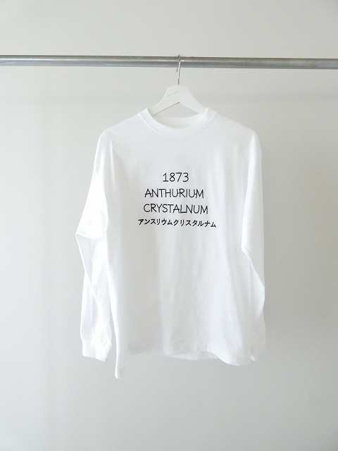 yuni(ユニ イズ ライク ア フラワー トゥー ミー) ANTHURIUMエンブロイダリーロングスリーブTの商品画像9