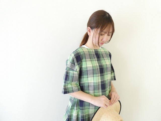 ichi(イチ) マドラスチェックプルオーバーの商品画像4