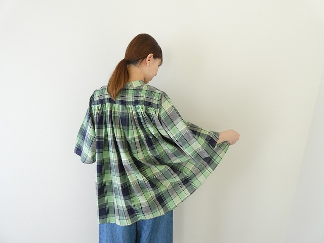 ichi(イチ) マドラスチェックシャツの商品画像8