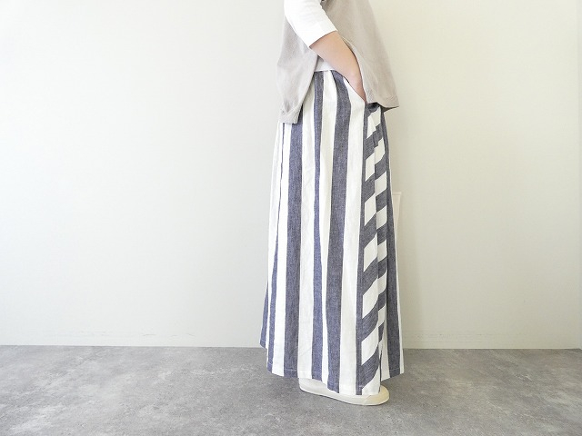 ichi(イチ) ストライプ×ボーダースカートの商品画像9