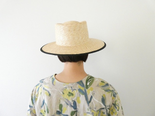 ina(イナ) 綿麻シーチングプリントギャザー2WAYブラウスの商品画像26