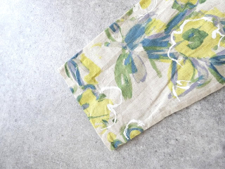 ina(イナ) 綿麻シーチングプリントギャザー2WAYブラウスの商品画像30