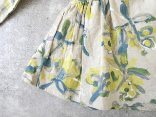 ina(イナ) 綿麻シーチングプリントギャザー2WAYブラウスの商品画像31