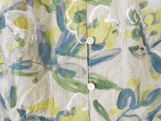 ina(イナ) 綿麻シーチングプリントギャザー2WAYブラウスの商品画像36