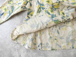 ina(イナ) 綿麻シーチングプリントギャザー2WAYブラウスの商品画像38