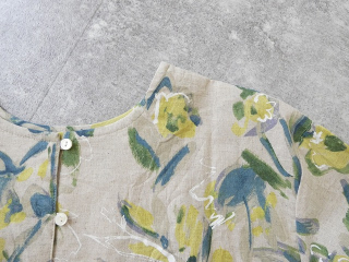 ina(イナ) 綿麻シーチングプリントギャザー2WAYブラウスの商品画像39