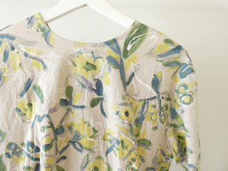 ina(イナ) 綿麻シーチングプリントギャザー2WAYブラウスの商品画像40