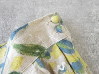 ina(イナ) 綿麻シーチングプリントタックスカートの商品画像44