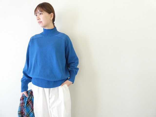 homspun(ホームスパン) コットンコードハイネックプルオーバーの商品画像2