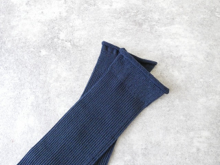 homspun(ホームスパン) シルケットコットンハイソックスの商品画像16