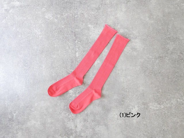 homspun(ホームスパン) シルケットコットンハイソックスの商品画像28