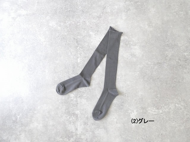 homspun(ホームスパン) シルケットコットンハイソックスの商品画像42