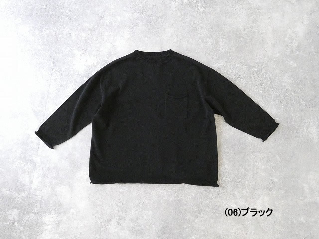 Hands of creation(ハンズオブクリエイション) 強撚コットン15Lホールガーメント7分袖ポケットプルオーバーの商品画像42