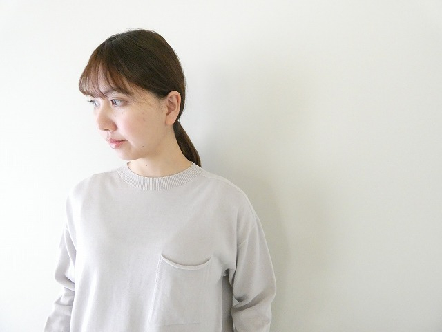 Hands of creation(ハンズオブクリエイション) 強撚コットン15Lホールガーメント7分袖ポケットプルオーバーの商品画像7