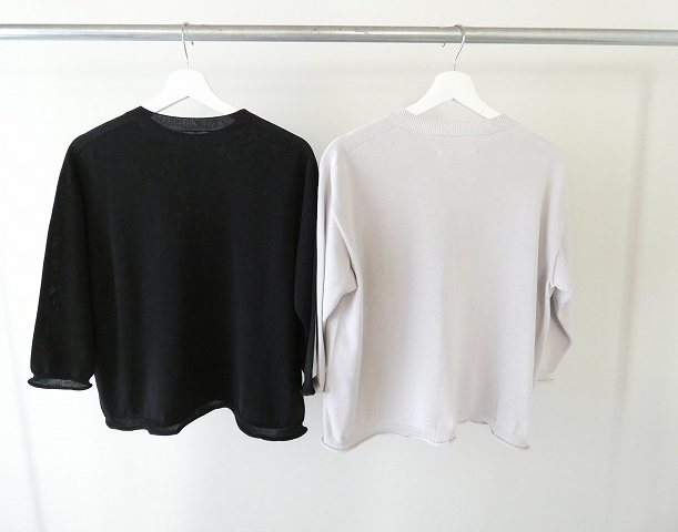 Hands of creation(ハンズオブクリエイション) 強撚コットン15Lホールガーメント7分袖ポケットプルオーバーの商品画像9